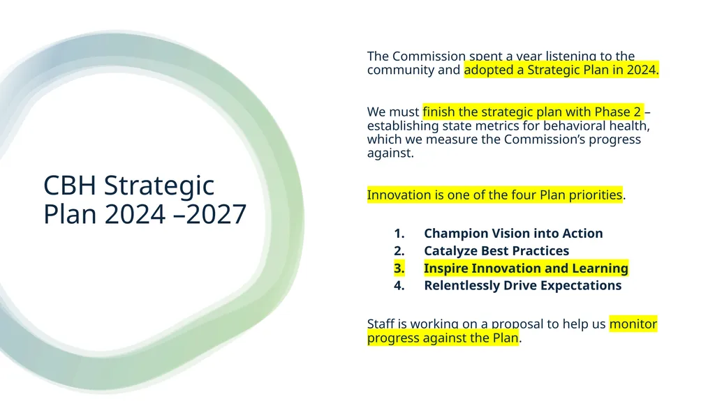 CBH Innovation Report Steve Carnevale February - slide 8 of 32