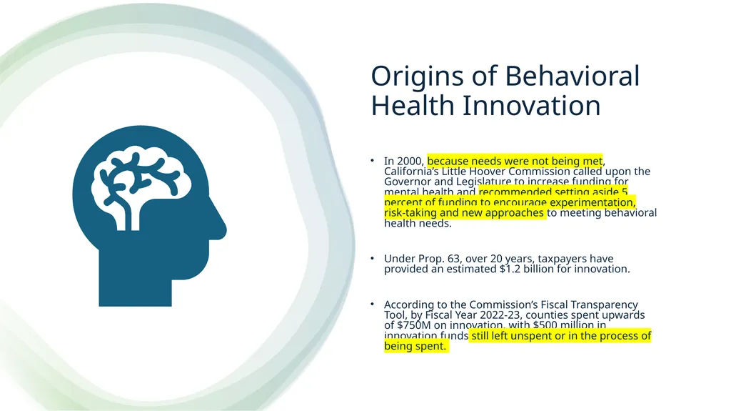 CBH Innovation Report Steve Carnevale February - slide 3 of 32