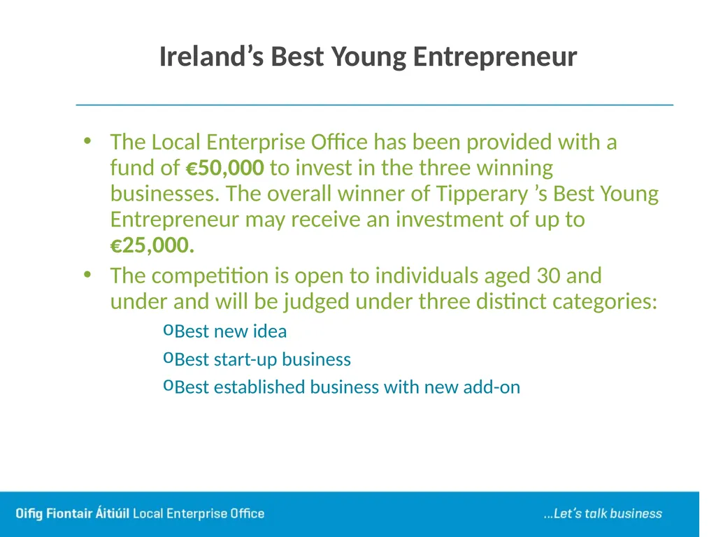 Local Enterprise Office Tipperary Presentation by - slide 24 of 28