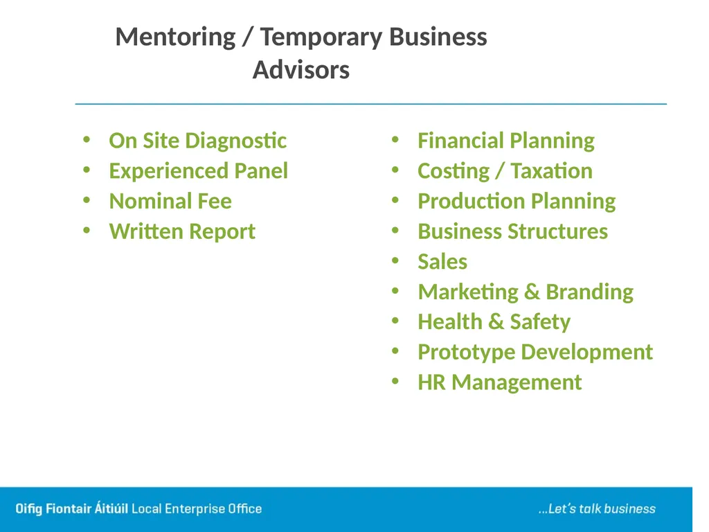 Local Enterprise Office Tipperary Presentation by - slide 18 of 28