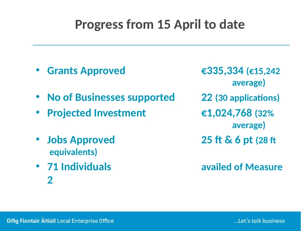 Local Enterprise Office Tipperary Presentation by - slide 14 of 28