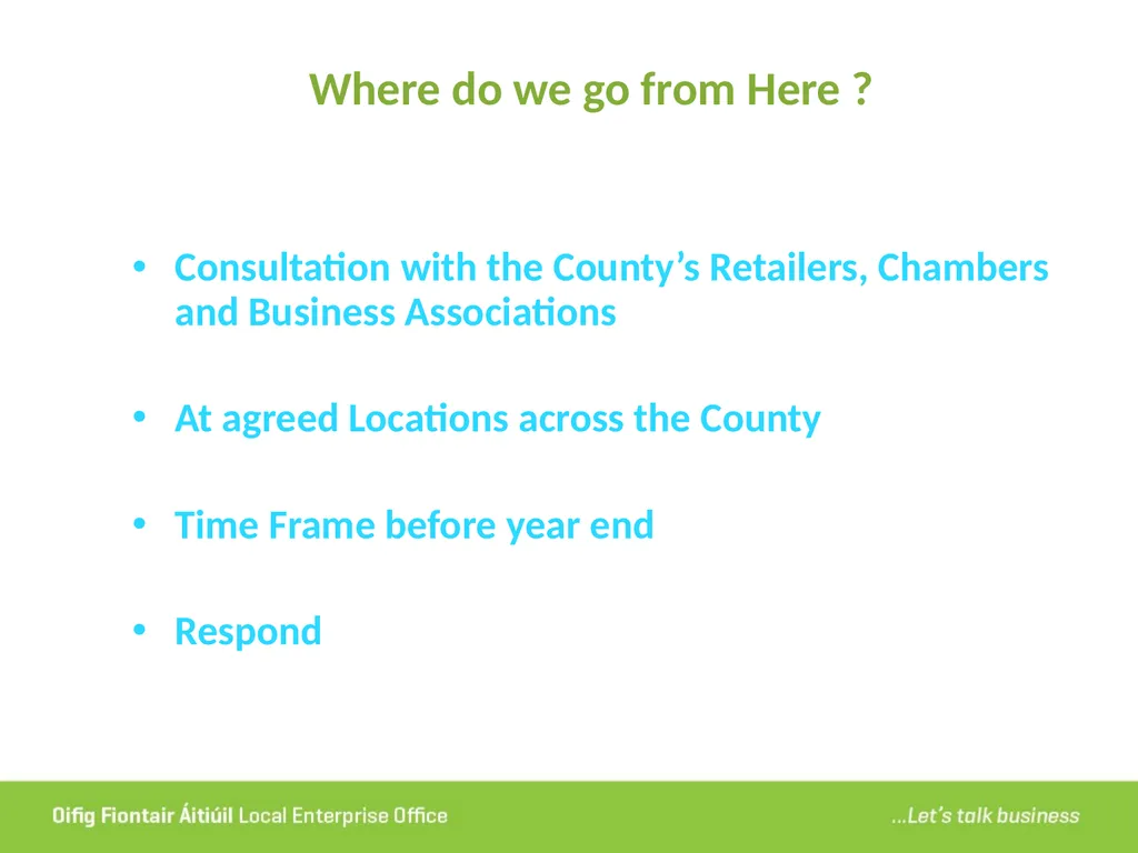 Local Enterprise Office Tipperary Presentation by - slide 27 of 28