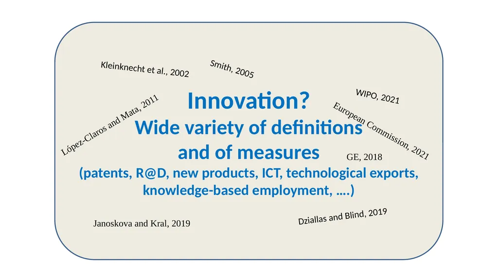 Adapting innovation to our needs a practical - slide 2 of 12