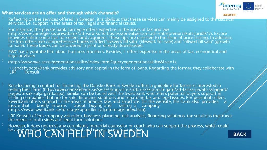 Transfer of business blueprint NEXT Strategy/ plan - slide 24 of 25