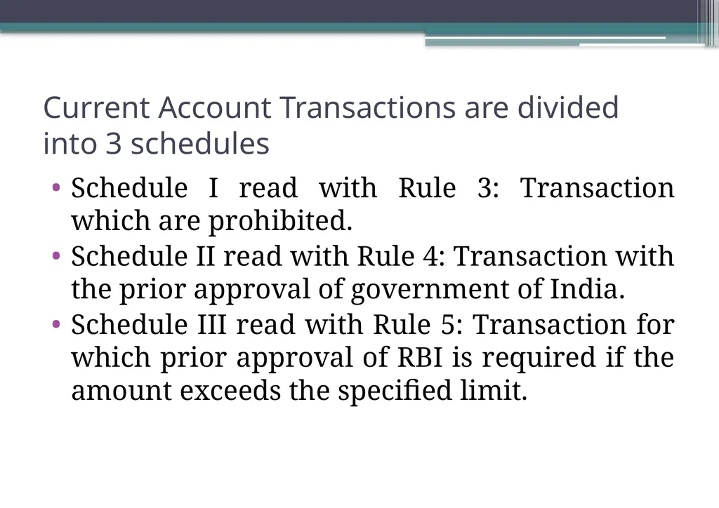 OVERVIEW OF FOREIGN EXCHANGE MANAGEMENT ACT AND - slide 43 of 123