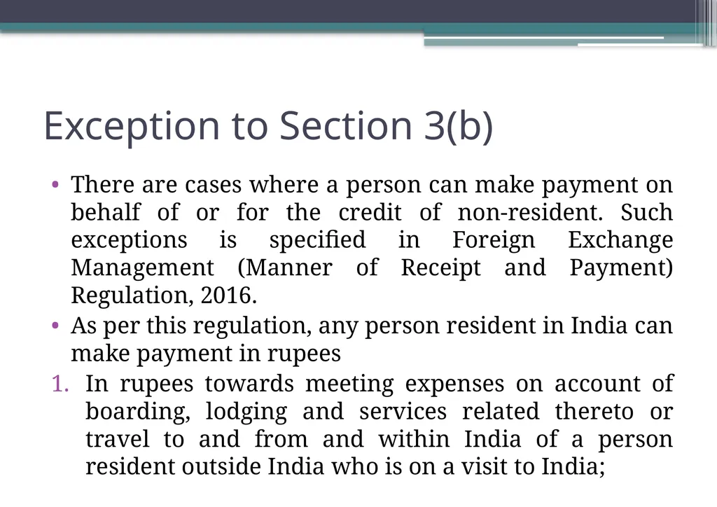 OVERVIEW OF FOREIGN EXCHANGE MANAGEMENT ACT AND - slide 66 of 123