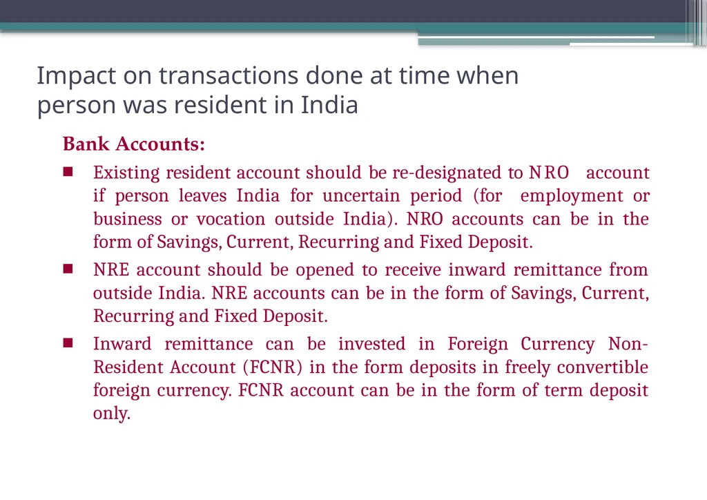 OVERVIEW OF FOREIGN EXCHANGE MANAGEMENT ACT AND - slide 77 of 123