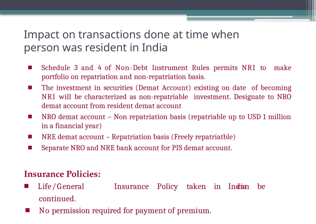 OVERVIEW OF FOREIGN EXCHANGE MANAGEMENT ACT AND - slide 80 of 123