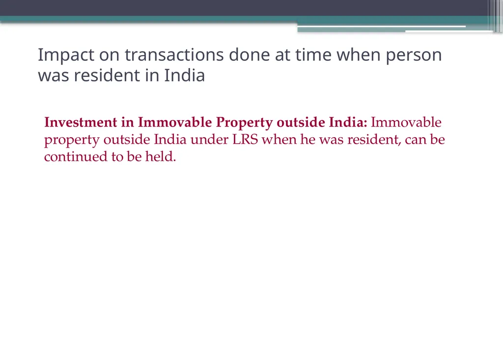 OVERVIEW OF FOREIGN EXCHANGE MANAGEMENT ACT AND - slide 82 of 123