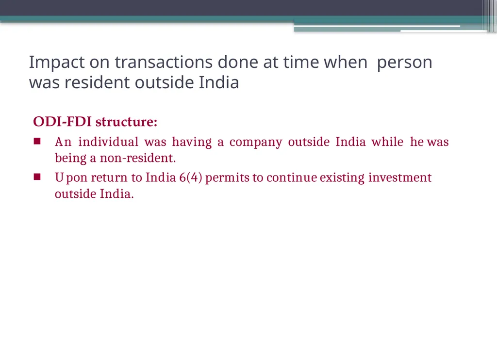 OVERVIEW OF FOREIGN EXCHANGE MANAGEMENT ACT AND - slide 88 of 123