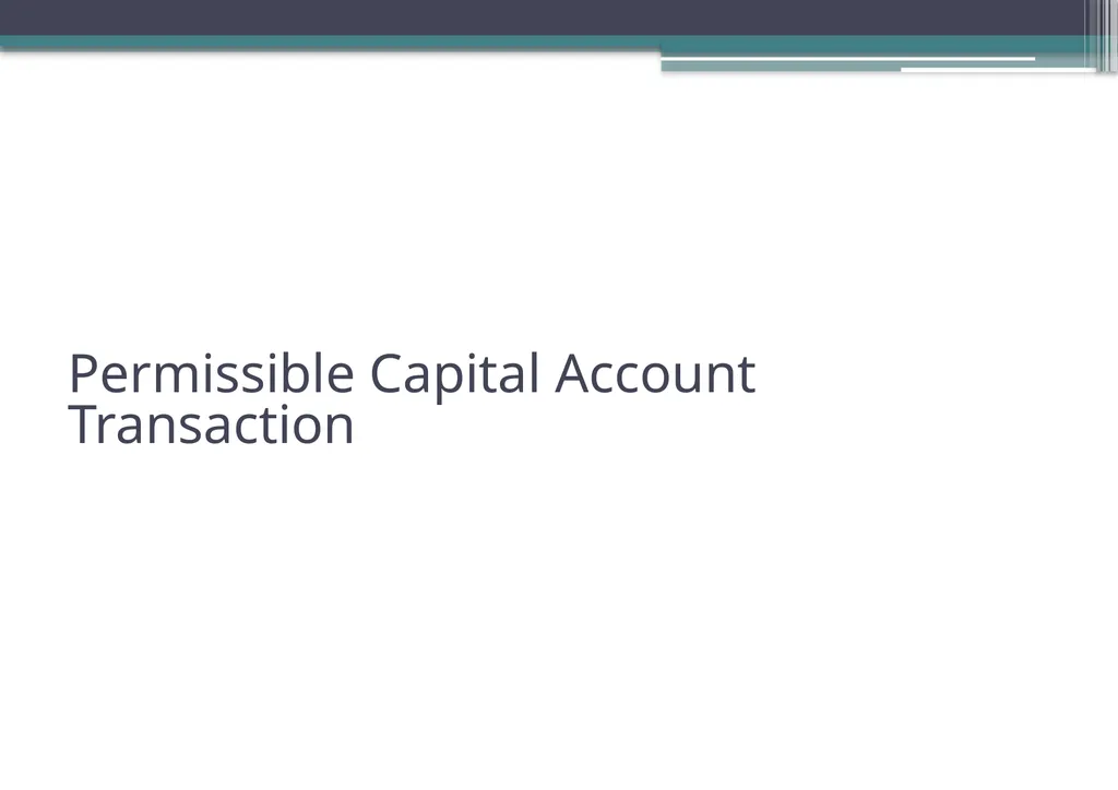 OVERVIEW OF FOREIGN EXCHANGE MANAGEMENT ACT AND - slide 35 of 123