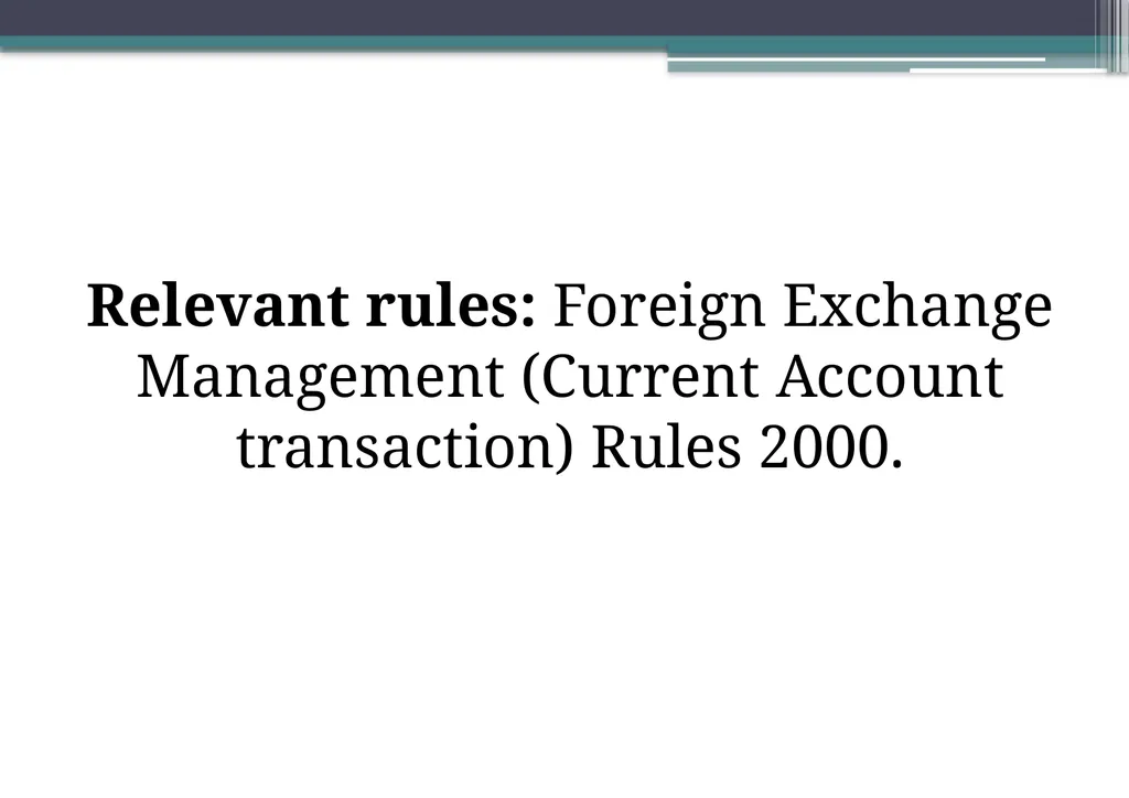 OVERVIEW OF FOREIGN EXCHANGE MANAGEMENT ACT AND - slide 42 of 123