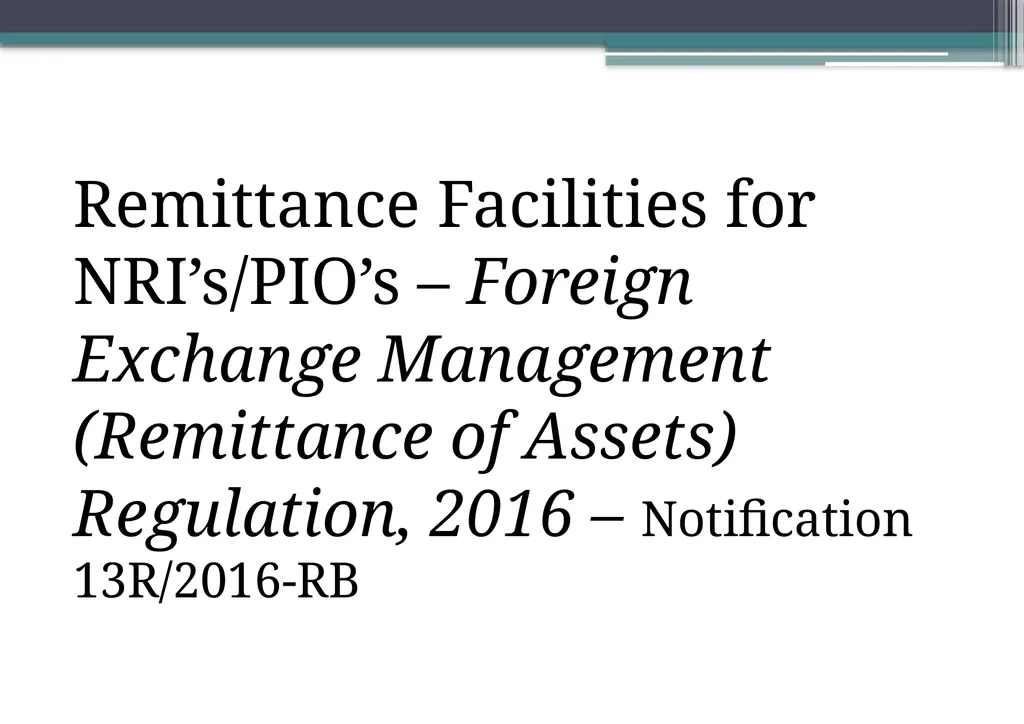 OVERVIEW OF FOREIGN EXCHANGE MANAGEMENT ACT AND - slide 93 of 123