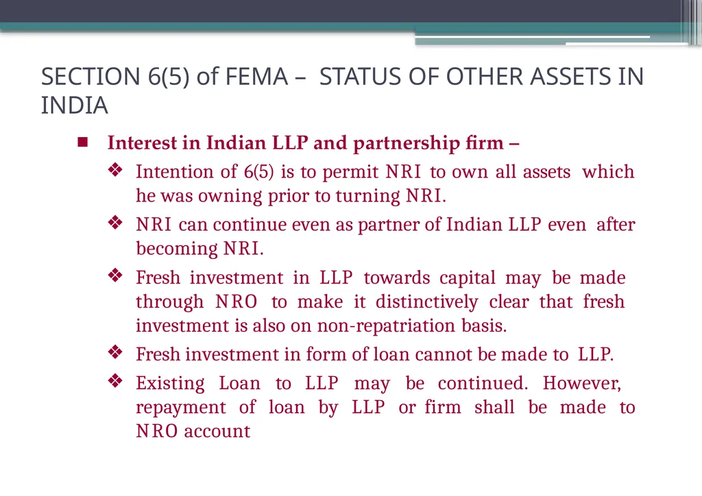 OVERVIEW OF FOREIGN EXCHANGE MANAGEMENT ACT AND - slide 76 of 123