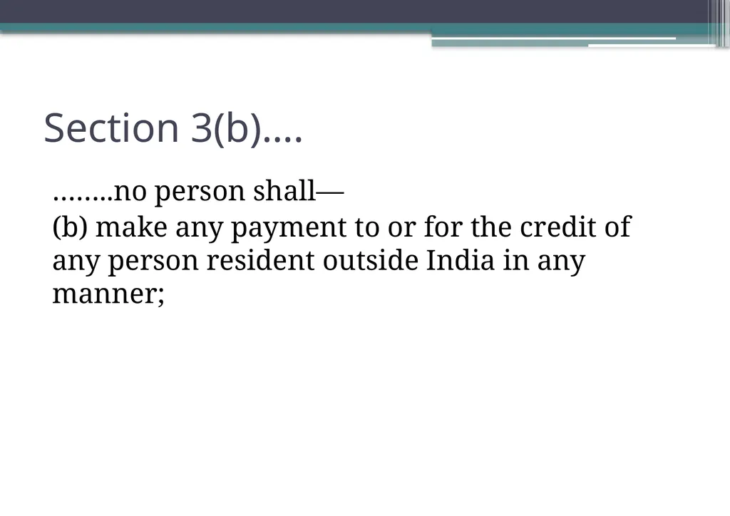 OVERVIEW OF FOREIGN EXCHANGE MANAGEMENT ACT AND - slide 63 of 123