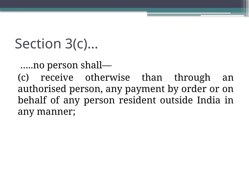 OVERVIEW OF FOREIGN EXCHANGE MANAGEMENT ACT AND - slide 68 of 123