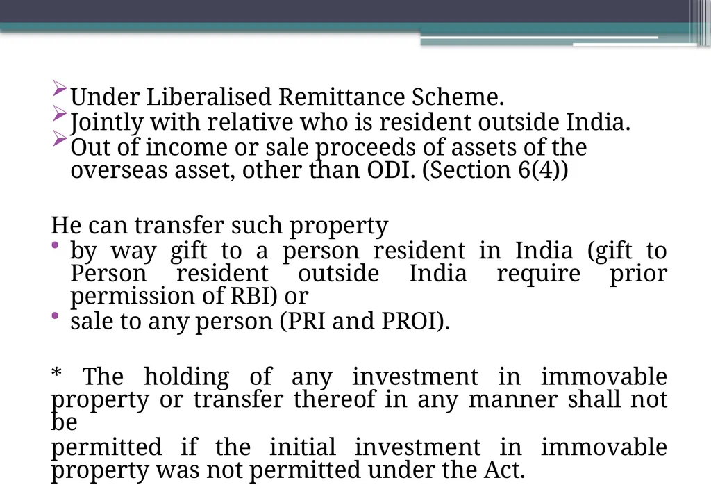 OVERVIEW OF FOREIGN EXCHANGE MANAGEMENT ACT AND - slide 115 of 123