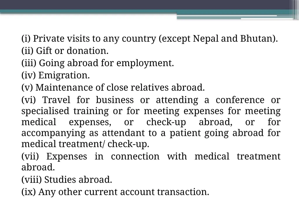OVERVIEW OF FOREIGN EXCHANGE MANAGEMENT ACT AND - slide 48 of 123