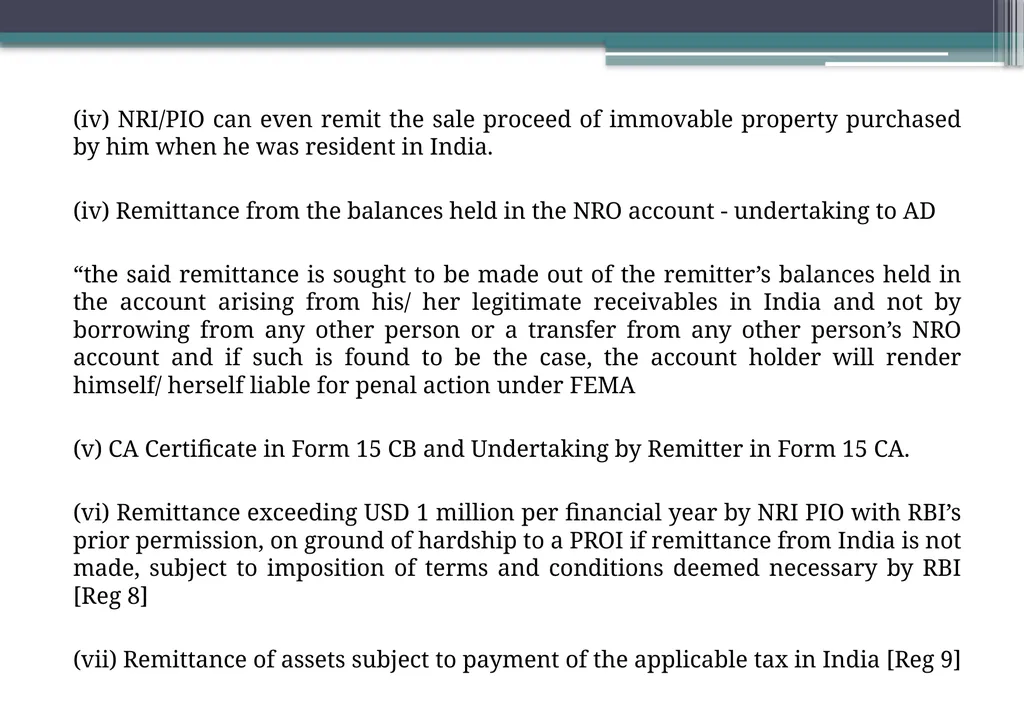 OVERVIEW OF FOREIGN EXCHANGE MANAGEMENT ACT AND - slide 95 of 123