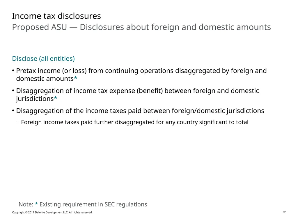 Accounting for Outside Basis Differences in - slide 32 of 38