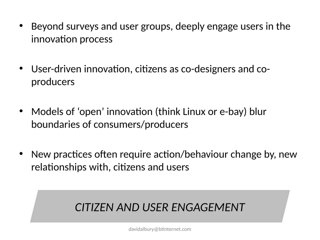 Supporting social innovation Social innovation for - slide 20 of 21