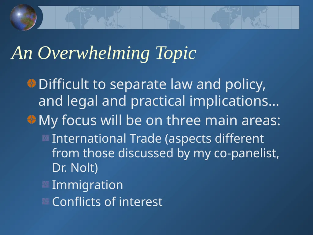 How Will the New Presidential Administration - slide 3 of 41