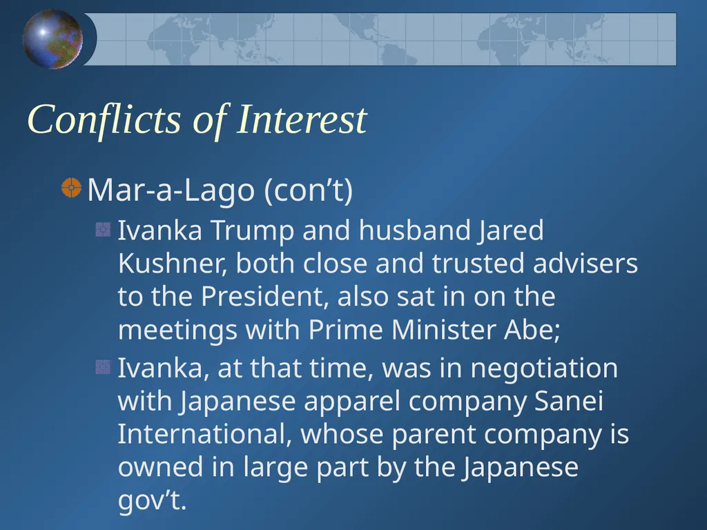 How Will the New Presidential Administration - slide 36 of 41