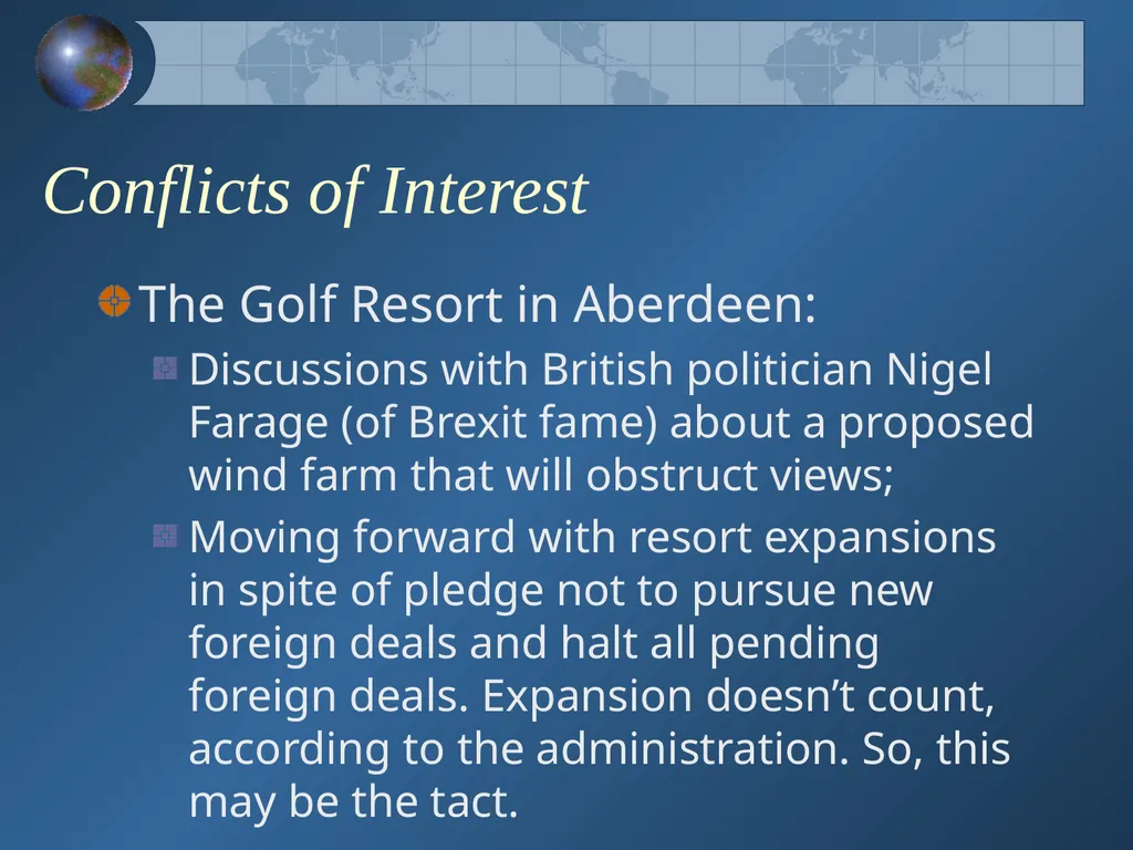 How Will the New Presidential Administration - slide 37 of 41