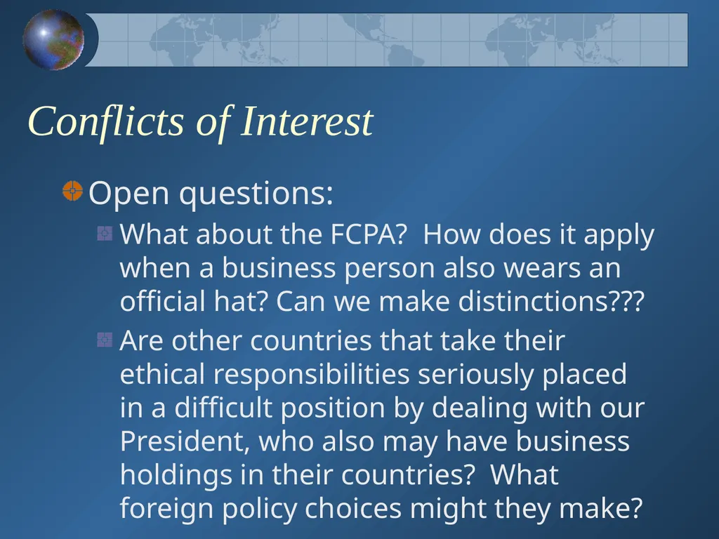 How Will the New Presidential Administration - slide 41 of 41