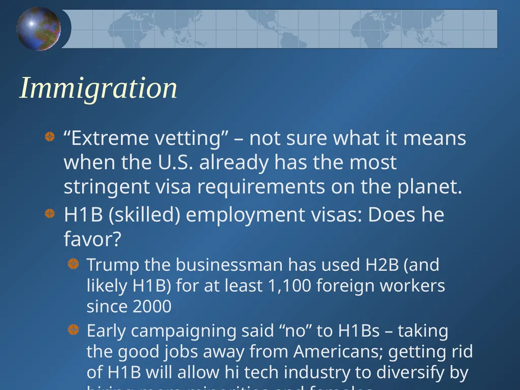 How Will the New Presidential Administration - slide 25 of 41