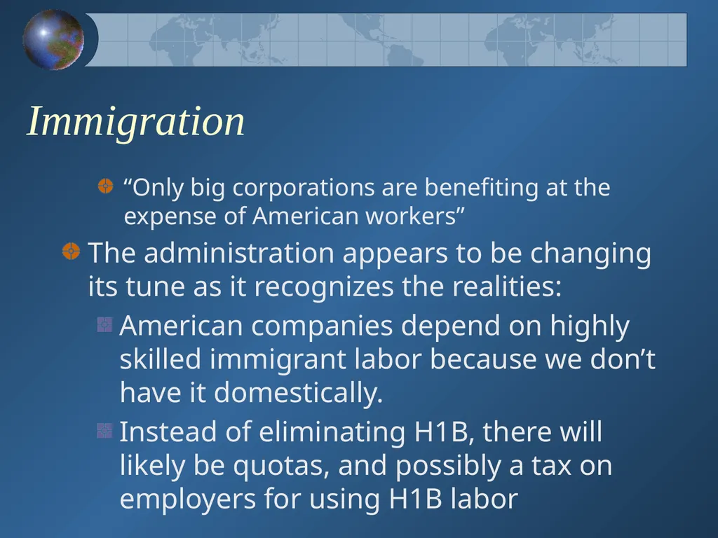 How Will the New Presidential Administration - slide 26 of 41