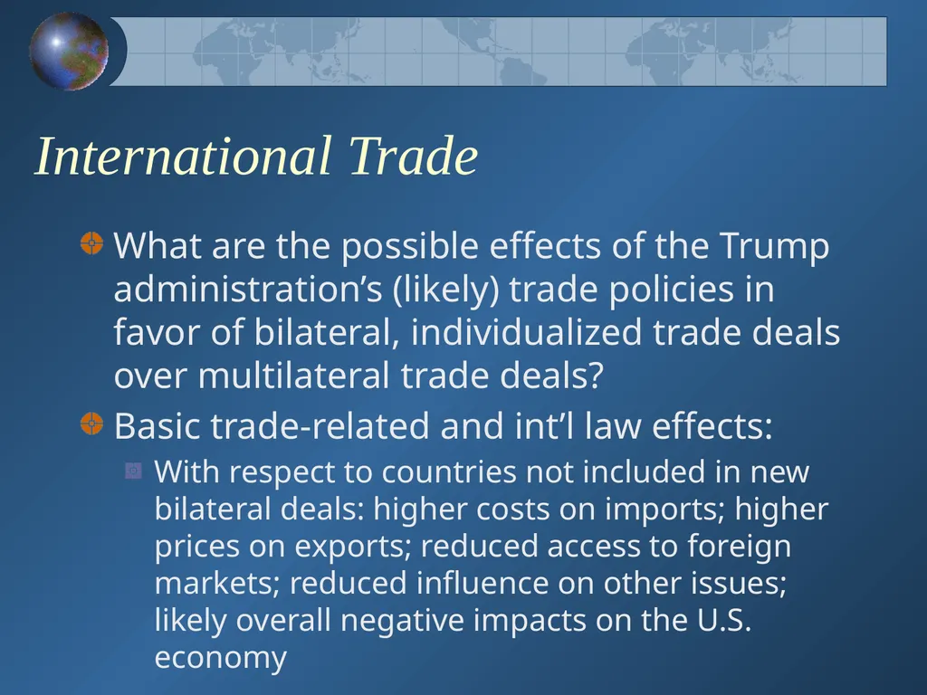 How Will the New Presidential Administration - slide 16 of 41