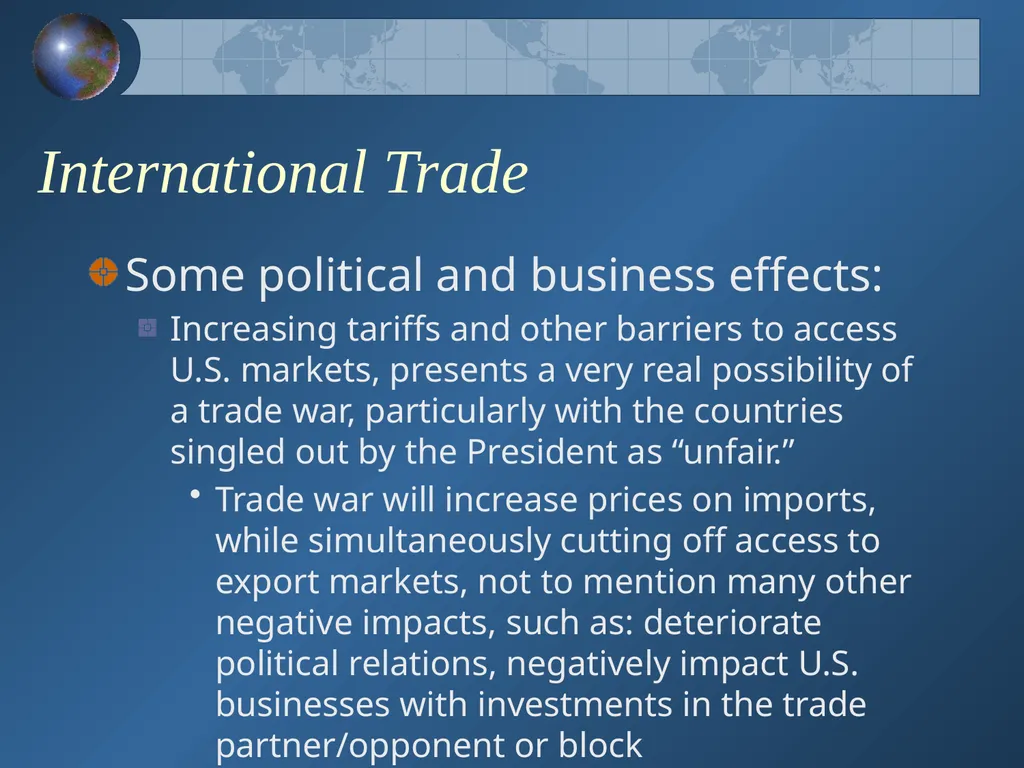 How Will the New Presidential Administration - slide 19 of 41