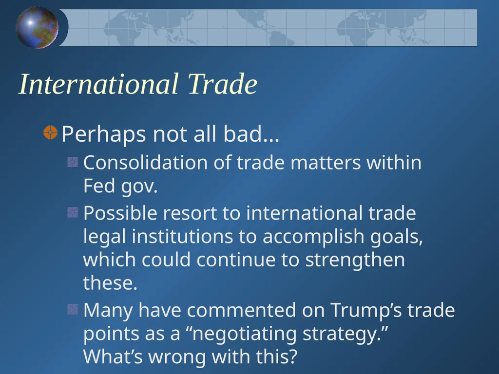 How Will the New Presidential Administration - slide 23 of 41