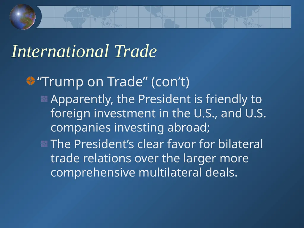 How Will the New Presidential Administration - slide 6 of 41