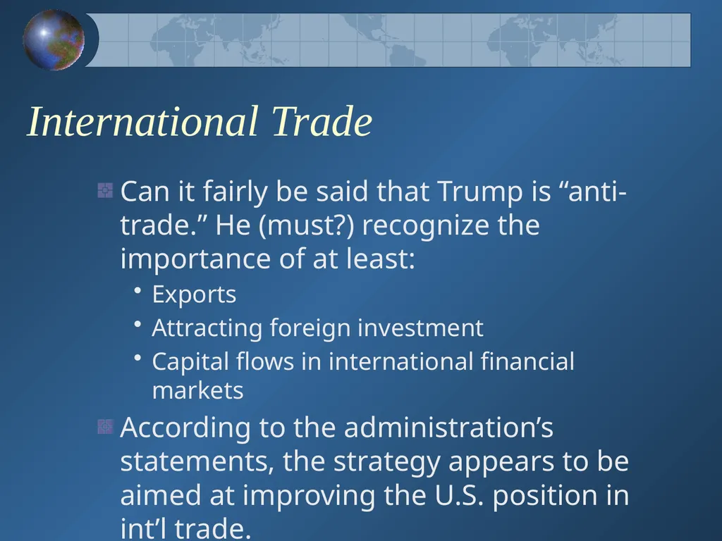 How Will the New Presidential Administration - slide 8 of 41