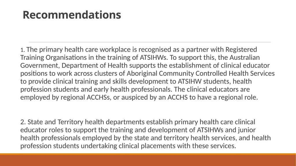 Symbiotic partnership to grow the health workforce - slide 11 of 11