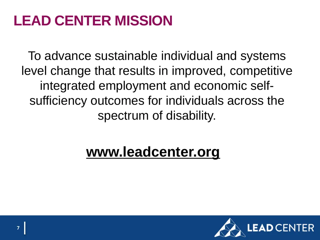 Section 188 Equal Opportunity & Accessibility for - slide 7 of 53