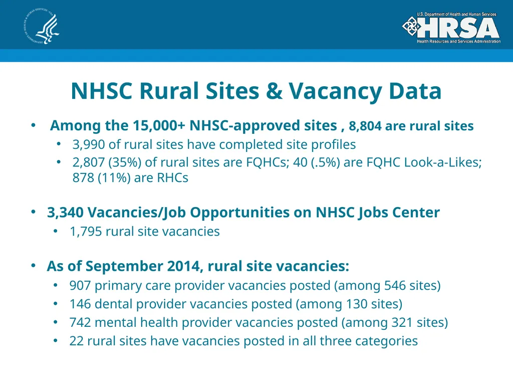 Bureau of Health Workforce Program Update for - slide 21 of 27