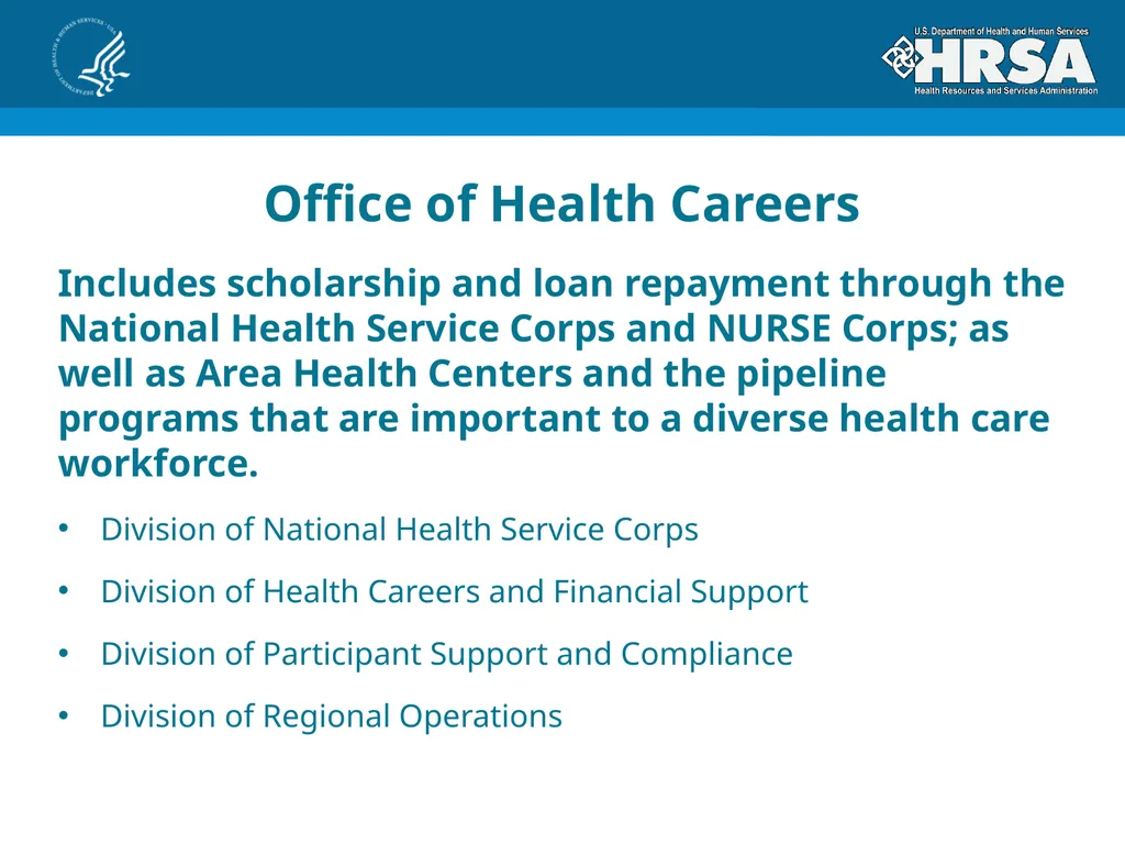 Bureau of Health Workforce Program Update for - slide 5 of 27