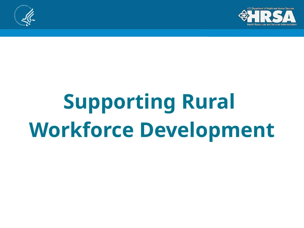 Bureau of Health Workforce Program Update for - slide 7 of 27