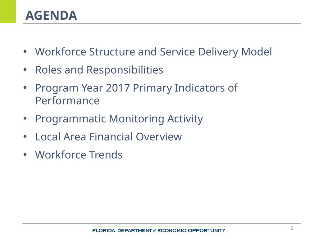 CareerSource Chipola Performance Overview Keantha - slide 2 of 19