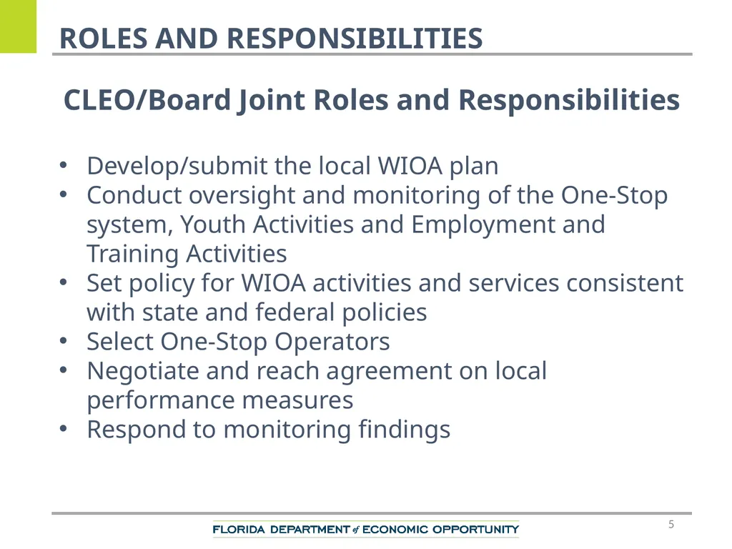 CareerSource Chipola Performance Overview Keantha - slide 5 of 19