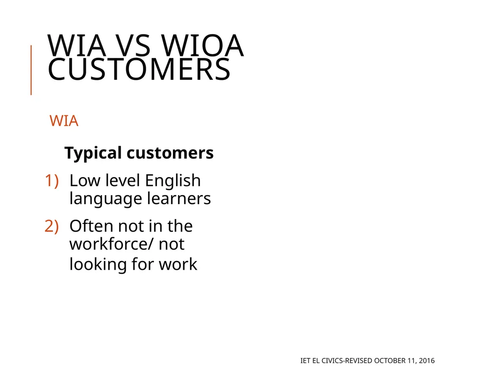 Integrated EL Civics Defining Student Success in - slide 9 of 79