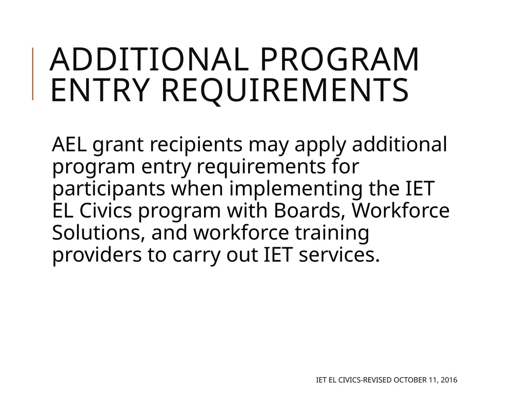 Integrated EL Civics Defining Student Success in - slide 75 of 79