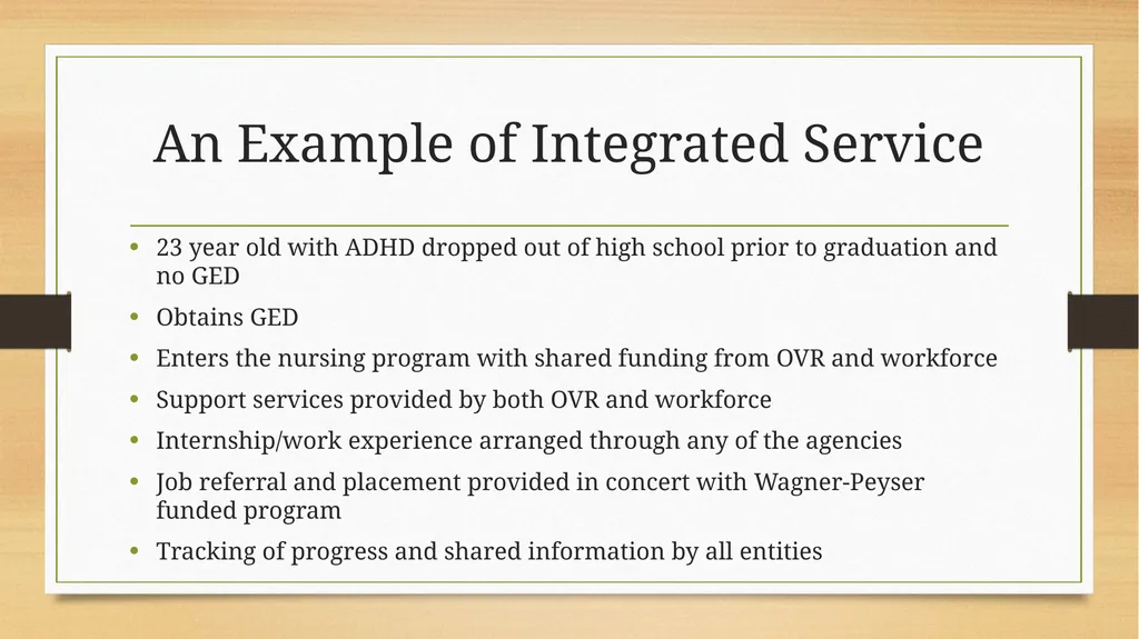 The Workforce Innovation and Opportunity Act - slide 11 of 19