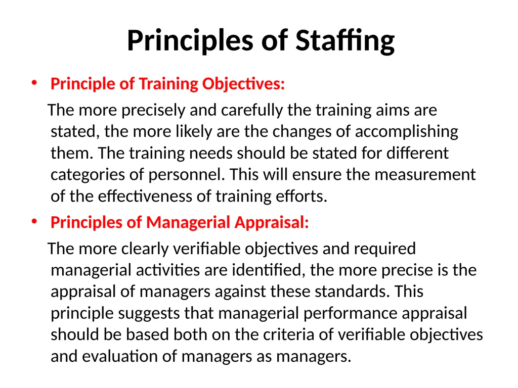 Staffing Staffing is the process of hiring - slide 15 of 20