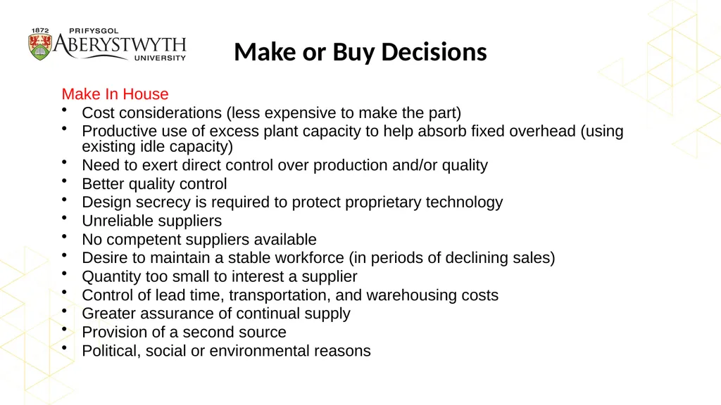 An Introduction to Outsourcing Professor Andrew - slide 34 of 39