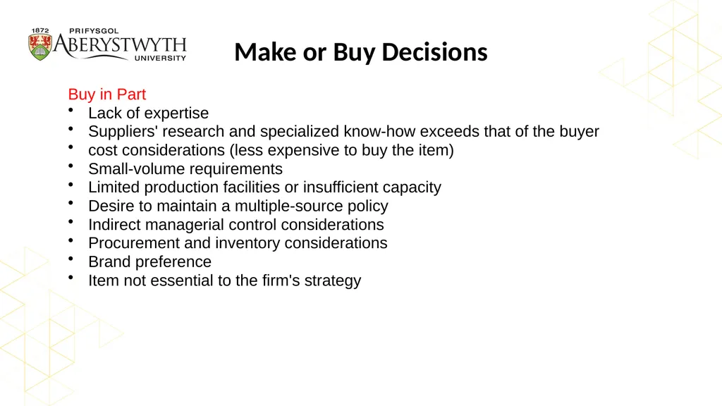 An Introduction to Outsourcing Professor Andrew - slide 35 of 39
