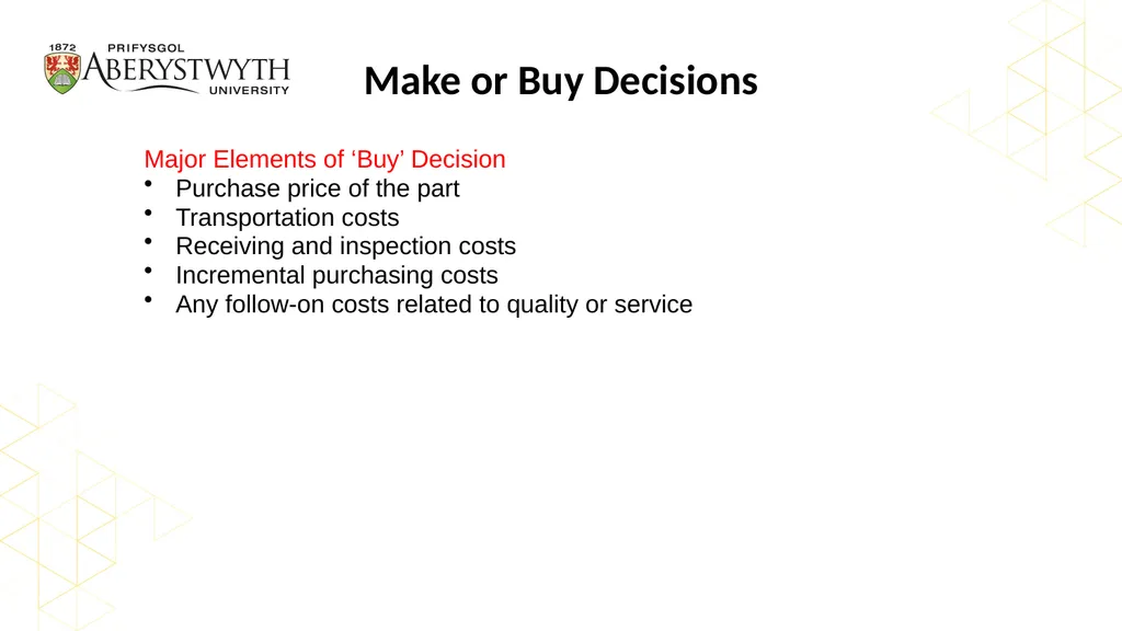An Introduction to Outsourcing Professor Andrew - slide 37 of 39